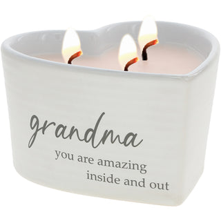 Grandma 8 oz - 100% Soy Wax Reveal Triple Wick Candle with Matches
Scent: Vanilla