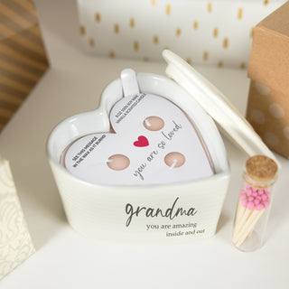 Grandma 8 oz - 100% Soy Wax Reveal Triple Wick Candle with Matches
Scent: Vanilla