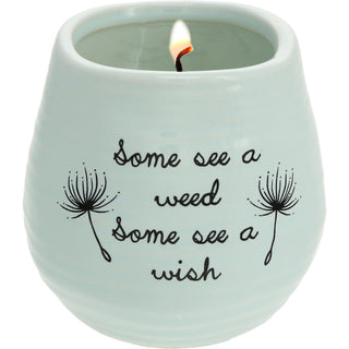 Some See a Wish 8 oz - 100% Soy Wax Candle
Scent: Serenity