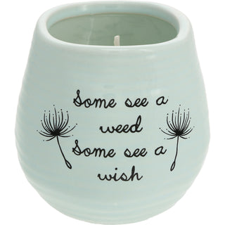 Some See a Wish 8 oz - 100% Soy Wax Candle
Scent: Serenity