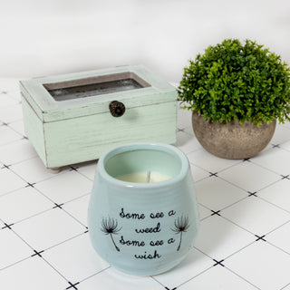 Some See a Wish 8 oz - 100% Soy Wax Candle
Scent: Serenity