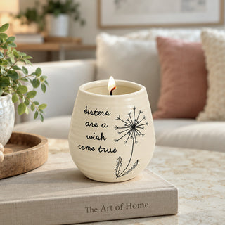 Sister 8 oz - 100% Soy Wax Candle Scent: Serenity