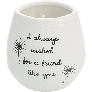 Friend Like You 8 oz - 100% Soy Wax Candle
Scent: Serenity