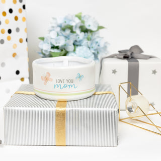 Mom 8 oz - 100% Soy Wax Reveal Candle Scent: Tranquility