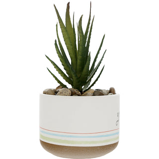 Grateful 5" Artificial Potted Plant