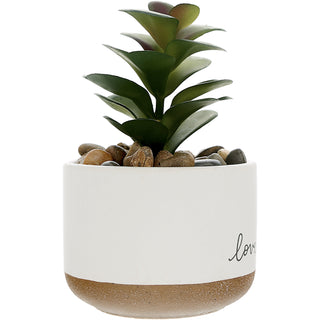 Loved 5" Artificial Potted Plant