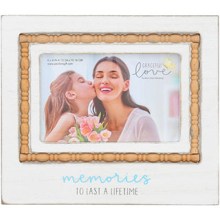 Memories 8.75" x 7.5" MDF Frame
(Holds 6" x 4" Photo)