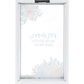 Mom 5.5" x 8.5" Framed Glass Plaque