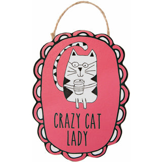 Crazy Cat Lady 4" Ornament with Magnet