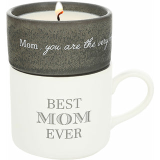 Mom Stacking Mug and Candle Set
100% Soy Wax Scent: Tranquility