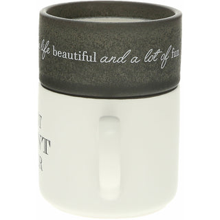 Aunt Stacking Mug and Candle Set
100% Soy Wax Scent: Tranquility