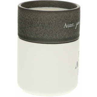 Aunt Stacking Mug and Candle Set
100% Soy Wax Scent: Tranquility