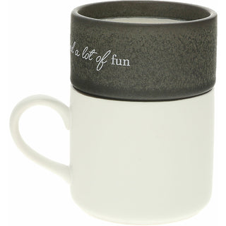 Aunt Stacking Mug and Candle Set
100% Soy Wax Scent: Tranquility