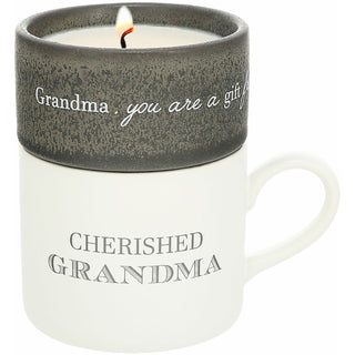 Grandma Stacking Mug and Candle Set
100% Soy Wax Scent: Tranquility