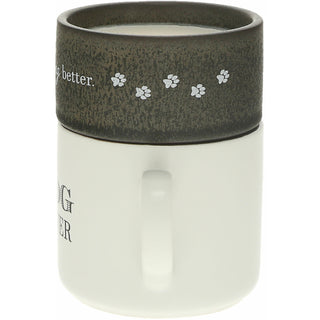 Dog Stacking Mug and Candle Set
100% Soy Wax Scent: Tranquility