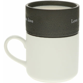 Love Stacking Mug and Candle Set
100% Soy Wax Scent: Tranquility