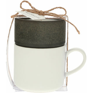 Love Stacking Mug and Candle Set 100% Soy Wax Scent: Tranquility