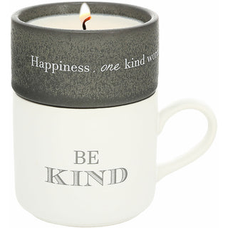 Kind Stacking Mug and Candle Set
100% Soy Wax Scent: Tranquility