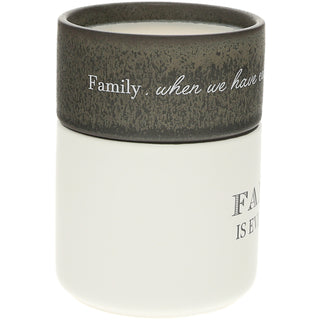 Family Stacking Mug and Candle Set
100% Soy Wax Scent: Tranquility