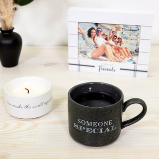 Someone Special Stacking Mug and Candle Set
100% Soy Wax Scent: Tranquility