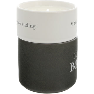 Mimi Stacking Mug and Candle Set 100% Soy Wax Scent: Tranquility