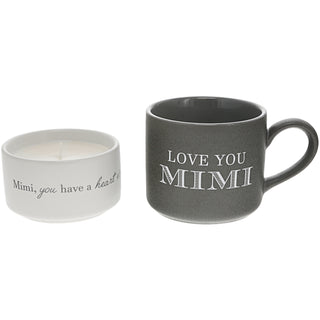 Mimi Stacking Mug and Candle Set
100% Soy Wax Scent: Tranquility