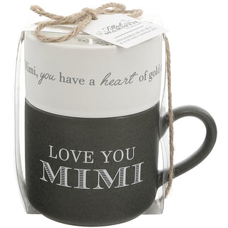 Mimi Stacking Mug and Candle Set
100% Soy Wax Scent: Tranquility