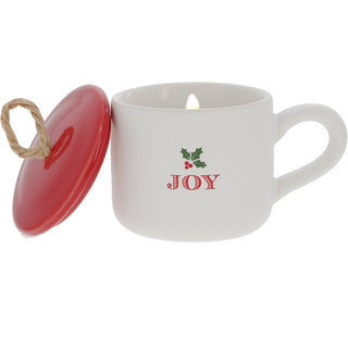 Joy 2 oz Mini Mug 100% Soy Wax Candle
Scent: Balsam Fir