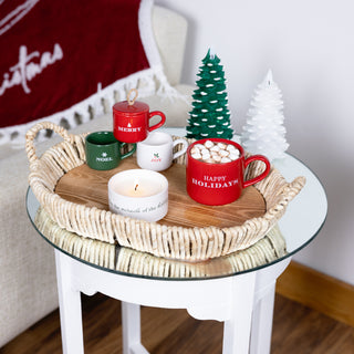 Noel 2 oz Mini Mug 100% Soy Wax Candle Scent: Balsam Fir