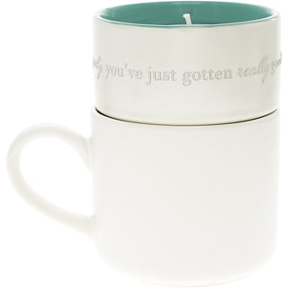 30 Stacking Mug and Candle Set
100% Soy Wax Scent: Tranquility