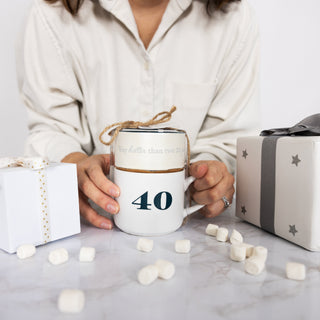 40 Stacking Mug and Candle Set
100% Soy Wax Scent: Tranquility