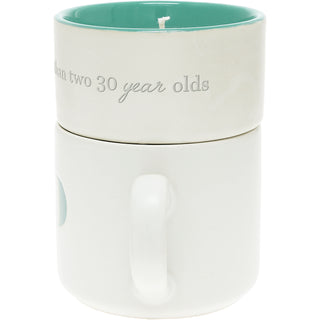 60 Stacking Mug and Candle Set
100% Soy Wax Scent: Tranquility