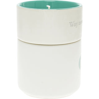 60 Stacking Mug and Candle Set 100% Soy Wax Scent: Tranquility