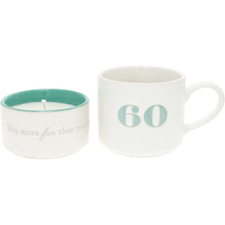 60 Stacking Mug and Candle Set
100% Soy Wax Scent: Tranquility