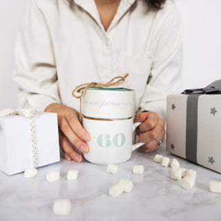 60 Stacking Mug and Candle Set
100% Soy Wax Scent: Tranquility