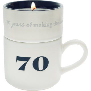 70 Stacking Mug and Candle Set
100% Soy Wax Scent: Tranquility