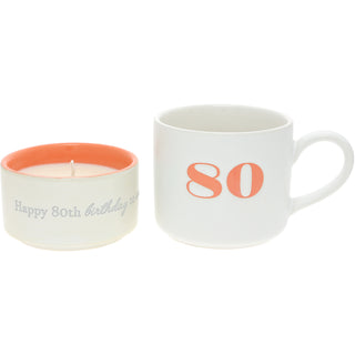 80 Stacking Mug and Candle Set
100% Soy Wax Scent: Tranquility