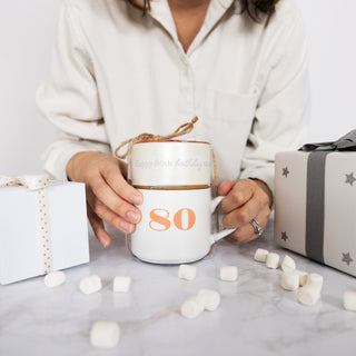 80 Stacking Mug and Candle Set
100% Soy Wax Scent: Tranquility