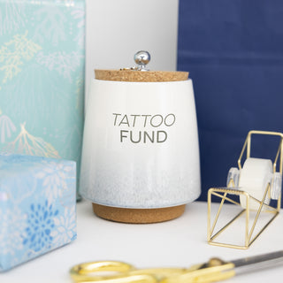 Tattoo 6.5" Ceramic Savings Bank