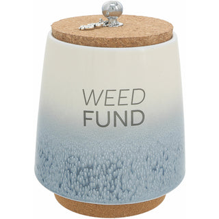 Weed 6.5" Ceramic Savings Bank