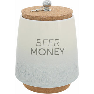 Beer 6.5" Ceramic Savings Bank