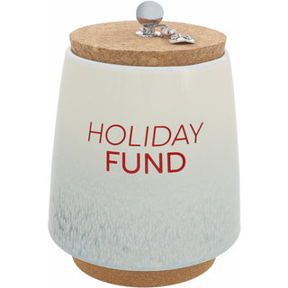 Holiday 6.5" Ceramic Savings Bank