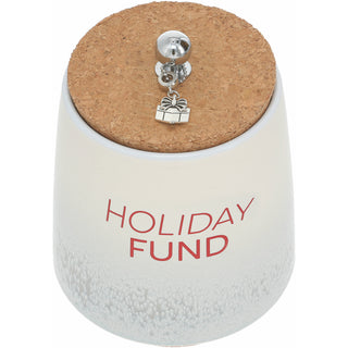 Holiday 6.5" Ceramic Savings Bank