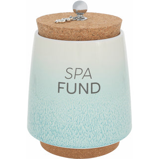 Spa & Massage 6.5" Ceramic Savings Bank