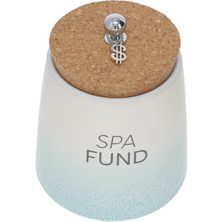 Spa & Massage 6.5" Ceramic Savings Bank