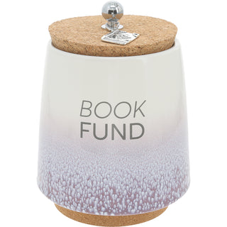 Book Fund 6.5" Ceramic Savings Bank