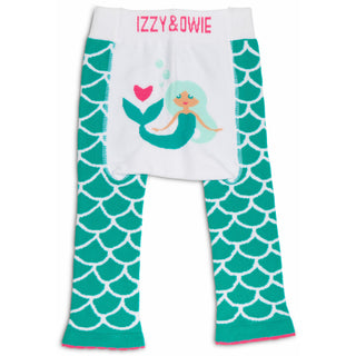 Seafoam Mermaid 12-24 Months Baby Leggings