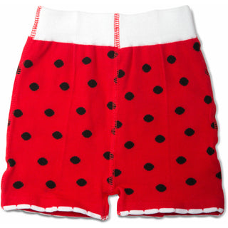 Red and Black Ladybug Baby Shorts