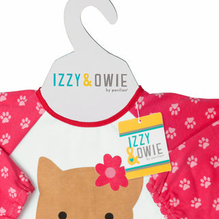 Pink Kitty One Size Fits All Toddler Smock