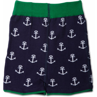 Blue and Green Whale 2T-3T Toddler Shorts